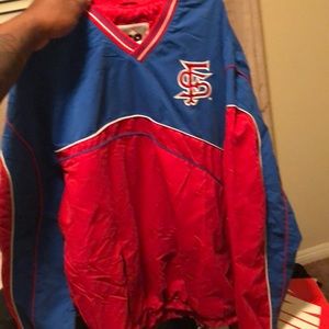 Vintage Fresno State baseball jacket.